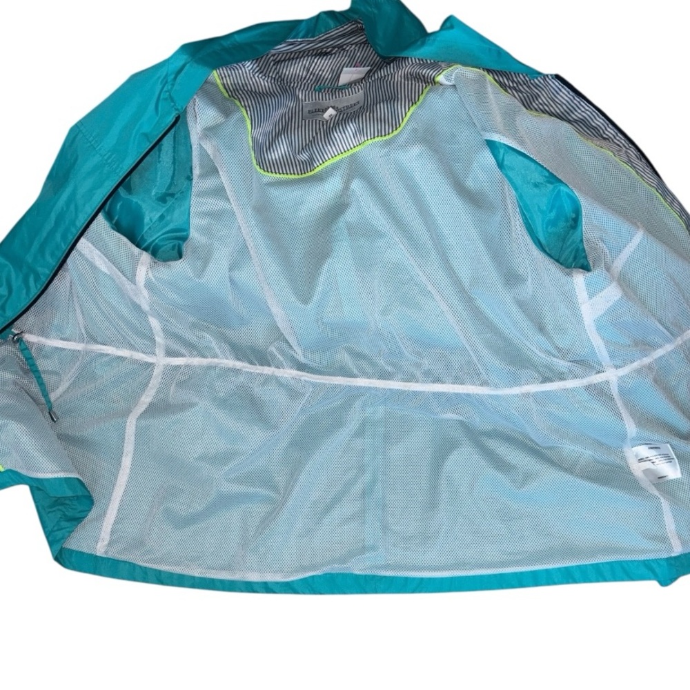 Fleet Street Hooded Mesh Active Jacket, Water Repellent, NWOT - Picture 11 of 13